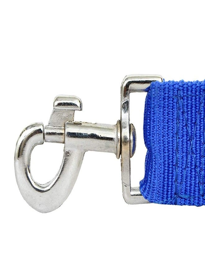 Pups&Pets Dog Belt Combo of 1 inch Royal Blue, Red Padded Dog Body Harness with Handle Blue Dog Leash, Adjustable Chest Size (Medium, Royal Blue, Red) - Image 4